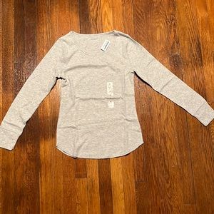 NWT Long Sleeve Old Navy Shirt Waffle Knit